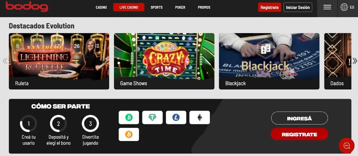 El casino Bodog tiene más de tres décadas de funcionamiento Bodog casino online